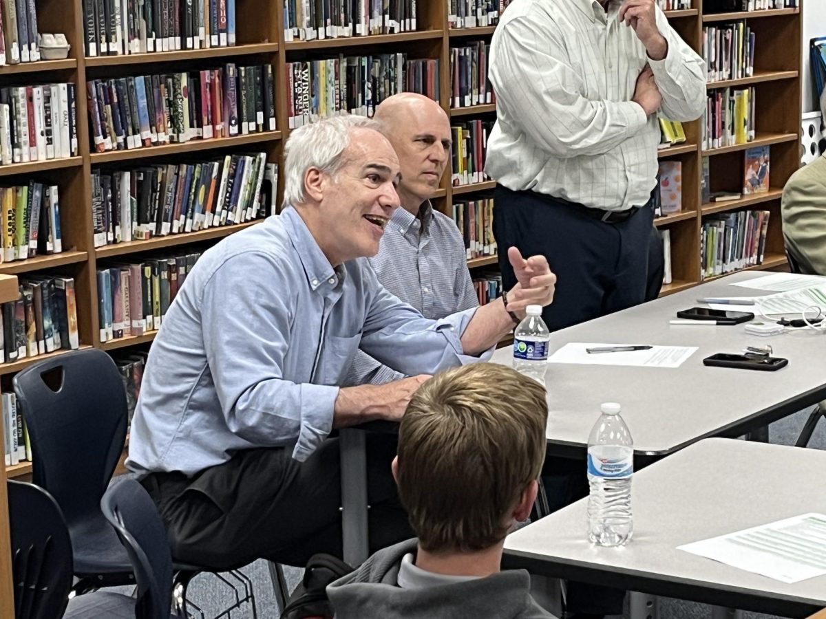Dr. Stuart Slavin, along with former teacher Steve Shapiro, describes the high stress environment pervading schools today. Dr. Slavin and his colleague Dr. Stixrud held a forum at the Granville Middle School to hear from community teens. 