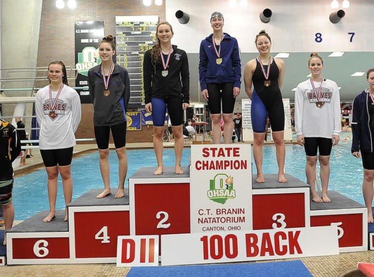 Swimmer Abby Stone talks about being a state champion