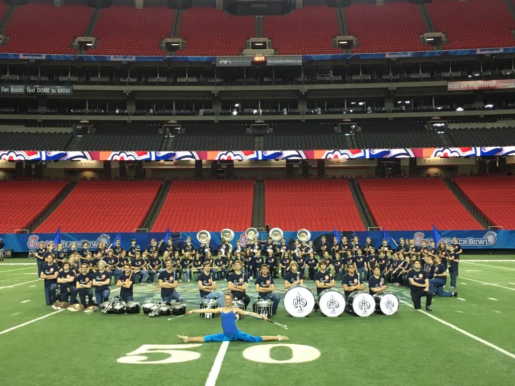 Band enjoys sweet success at the Peach Bowl