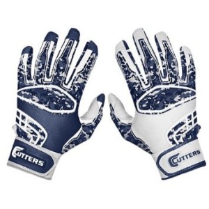 Football players strive for the perfect glove