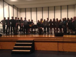 Choir ends year on a high note