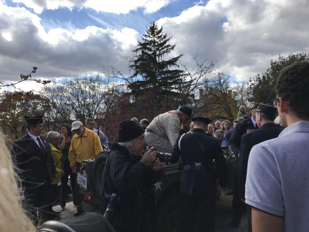 AP U.S. History students witness important Veterans Day ceremony