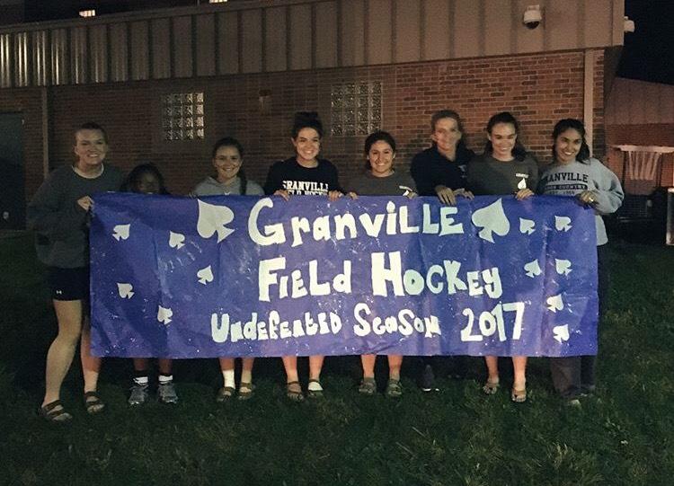 The Granville girls field hockey team holds onto their perfect season. 