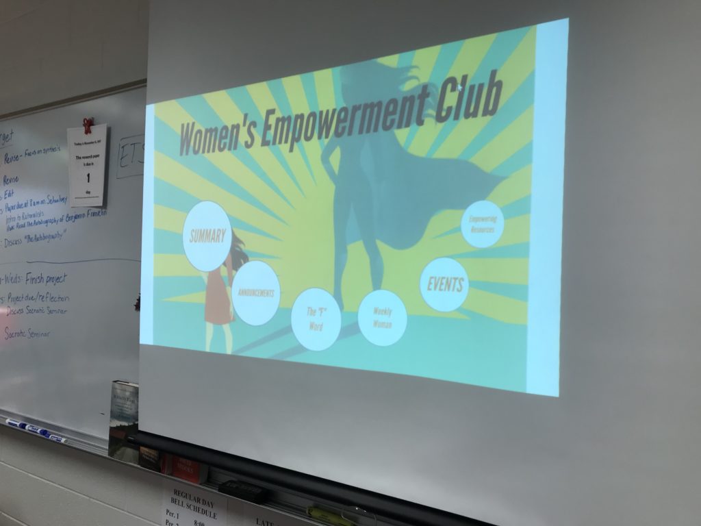 New women empowerment club aims to help girls in underdeveloped countries