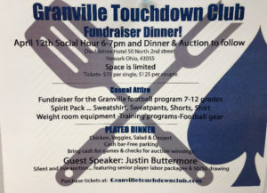 Parents hope to raise thousands for football at fundraiser dinner