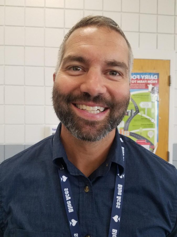 Scott Hinton takes over Principal position at Granville High School for the 2022-23 school year. He replaced Matt Durst, the previous Principal of 8 years. His leaderhsip is spearheaded by student and staff engagement, as he has an open door policy and his actions are directed by the question, How can I help?