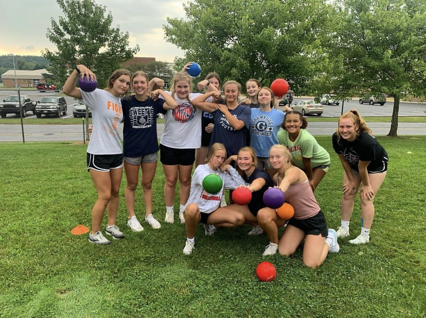 Exercise can be highly enjoyed when done with friends! If youre looking for another fun way to workout think of trying some team sports! Photo courtesy of Coach Leff