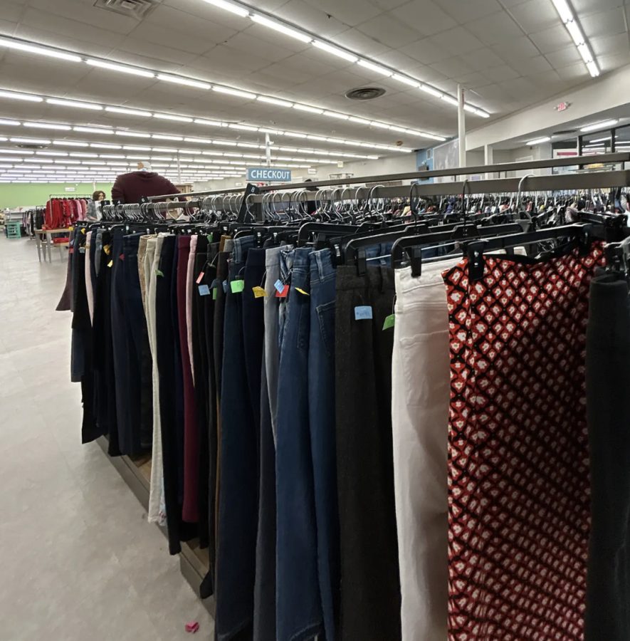 Overview of SofiesThrift Store. Photo by Jaiden Tripp.