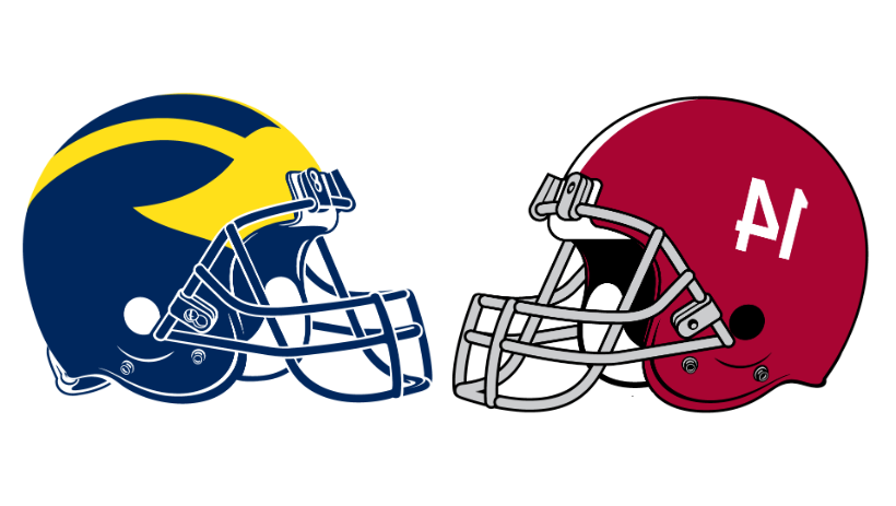 Playoffs: Rose Bowl - #1 Michigan vs #4 Alabama