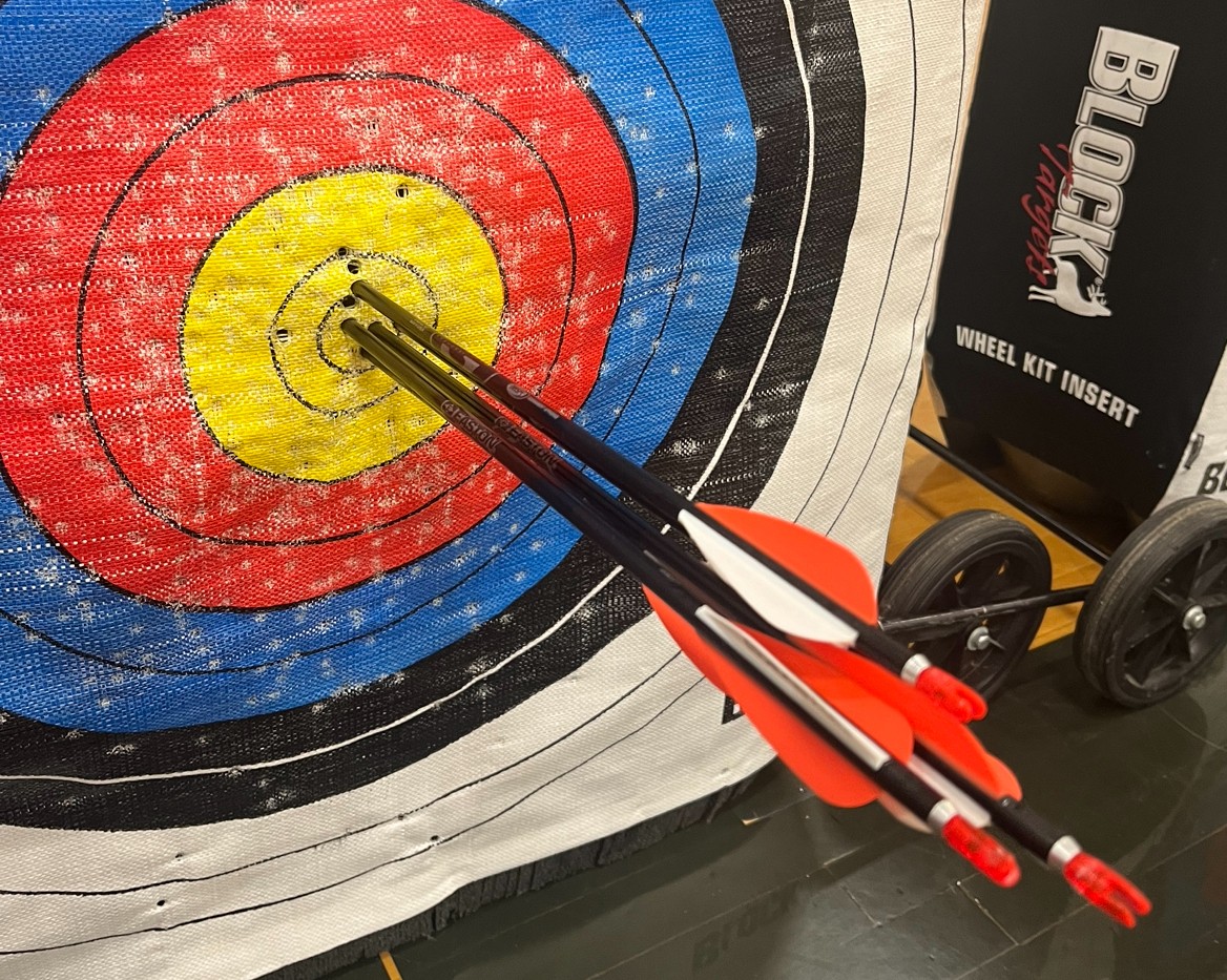 Waggoner shoots a perfect score at practice. 