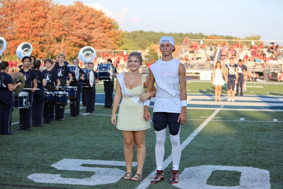 Freshmen Emerie Rhodes and Carter Rhyan