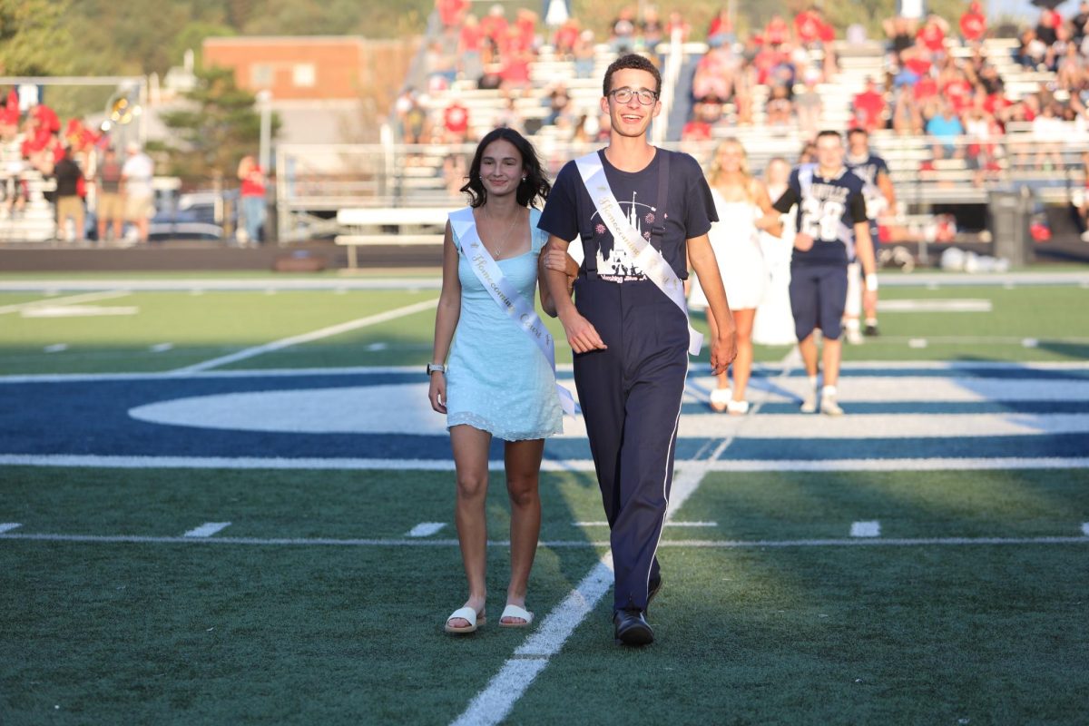 Juniors Margaret McDonald and Andrew Busack