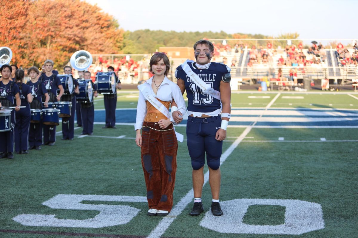 Seniors Eon Walter and Kyle Kirby