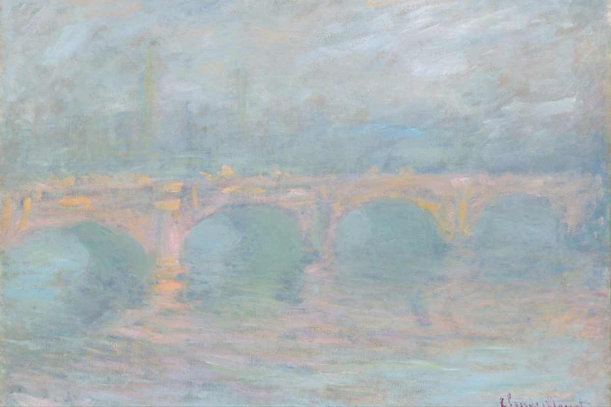 Waterloo Bridge, London, at Sunset. Image courtesy of the National Gallery of Art, Washington, D.C. (nga.gov).
