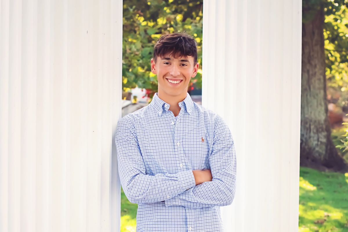 Senior Jack Hann smiles for a photo. Photo courtesy of Jack Hann.
